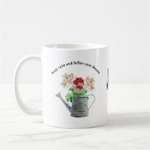 Wild flower blooming kaffeetasse (Links)