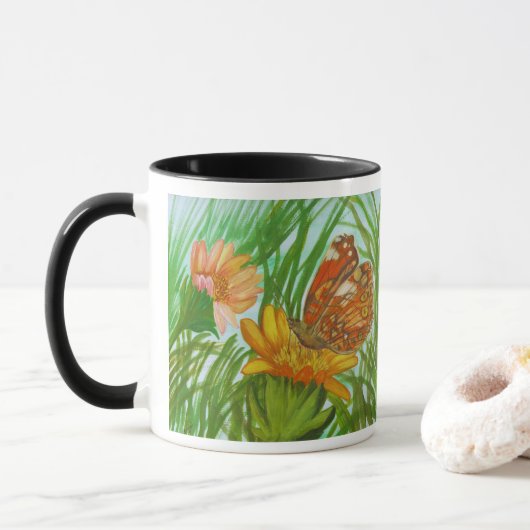 Wild flower blooming tasse (Mit Donut)
