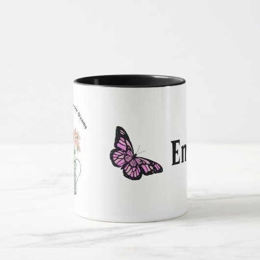 Wild flower blooming tasse (Zentrum)