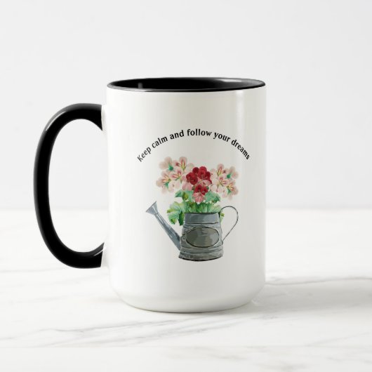 Wild flower blooming tasse (Links)
