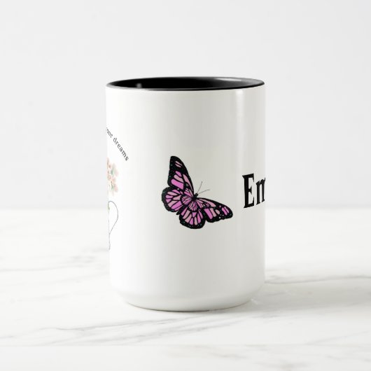 Wild flower blooming tasse (Zentrum)