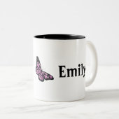 Wild flower blooming zweifarbige tasse (VorderseiteRechts)