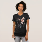Wild Flower-Floral-Cute T-Shirt (Vorne ganz)
