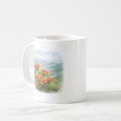 Wild Flowers of Japan – Japanese Wild Azalea  Kaffeetasse (Vorderseite Links)