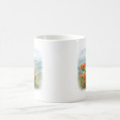 Wild Flowers of Japan – Japanese Wild Azalea  Kaffeetasse (Mittel)
