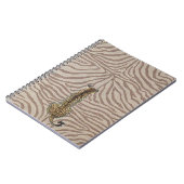 Wild Focus Leopard Notizbuch Notizblock (Linke Seite)