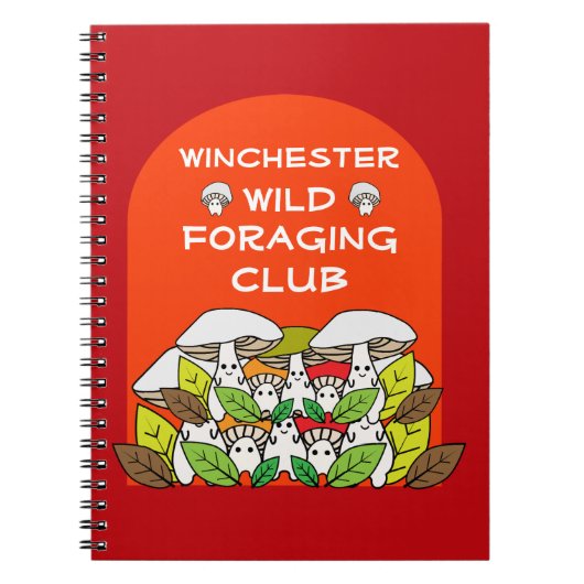 Wild Foraging Group Notizblock (Vorderseite)