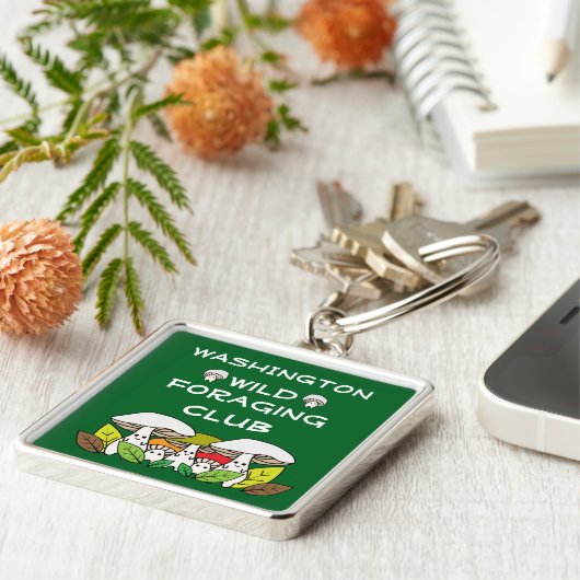 Wild Foraging Group Schlüsselanhänger (Seite)
