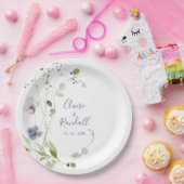 Wild-Forest-Blumenzwiebelpapier-Teller Pappteller (Party)