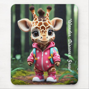 "Wild Forest Explorer" Mousepad