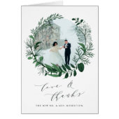 Wild Forest | Hochzeitsszenario Foto Vielen Dank (Vorne)