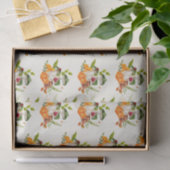 Wild Forest Mushroom Harvest Seidenpapier (Geschenk)