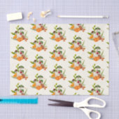 Wild Forest Mushroom Harvest Seidenpapier (Handwerk)