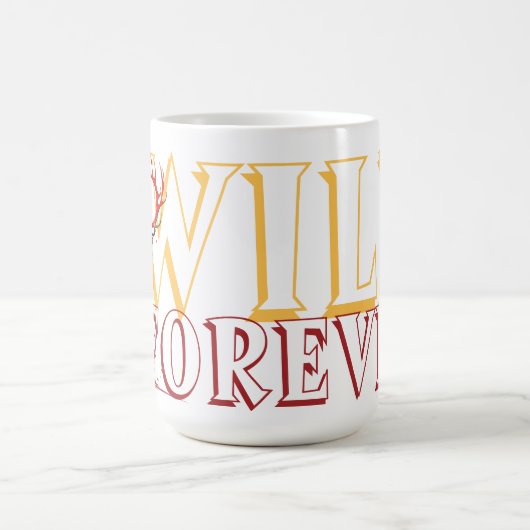Wild Forever Deer Kaffeetasse (Mittel)