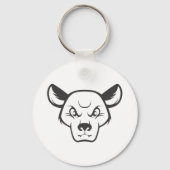 Wild Fossa Cat Schlüsselanhänger (Vorderseite)