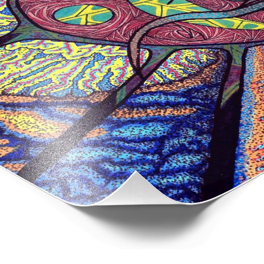 Wild Fotodruck (Ecke)