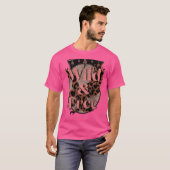 Wild & Free Eagle Cheetah Leopard Boho Retro T-Shirt (Vorne ganz)