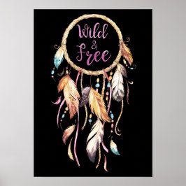 Wild & Free Poster