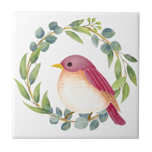 Wild & Free Song Bird Fliese (Vorderseite)