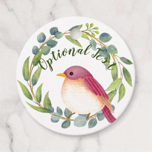 Wild & Free Song Bird Geschenkanhänger (Vorderseite)