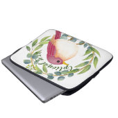 Wild & Free Song Bird Laptopschutzhülle (Vorne Knopf)