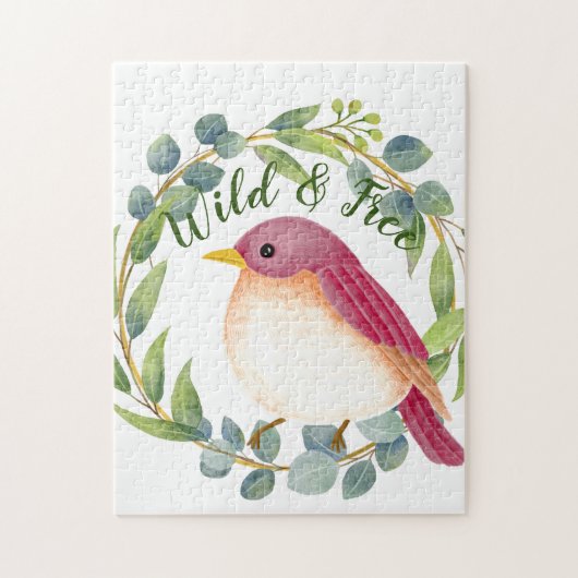 Wild & Free Song Bird Puzzle (Vertikal)