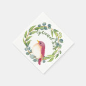 Wild & Free Song Bird Serviette (Ecke)