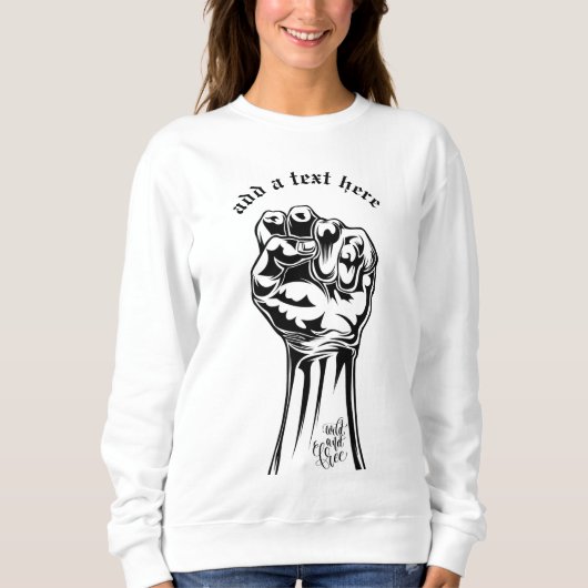 Wild & Free Sweatshirt (Vorderseite)