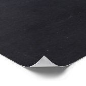 Wild & frei/weiß-schwarz poster (Ecke)