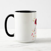 Wild freie Spirituosen mit Spritzer Tasse (Links)