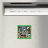 "Wild Friends BBQ Co." Magnet (In Situ (Geschirrspüler))
