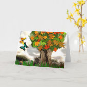 Wild Friends Birthday Card Karte (Gelbe Blume)
