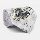 Wild, Fun Accordion Necktie Krawatte (Gerollt)