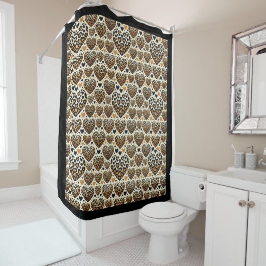 Wild für dich duschvorhang (Beispiel)