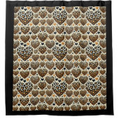 Wild für dich duschvorhang (Vorderseite)