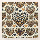 Wild für dich glasuntersetzer (Vorderseite)