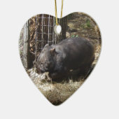 Wild für Wombats Keramikornament (Links)