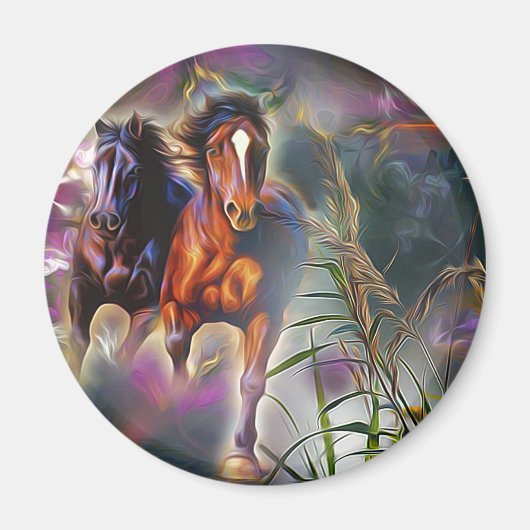 Wild gallop magnet (Vorne)