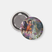 Wild gallop magnet (Vorderseite/Rückseite)