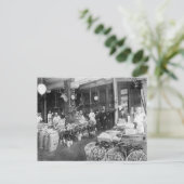 Wild Game & Seafood Market, 1895 Postkarte (Stehend Vorderseite)