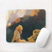 Wild Gänse von Maxfield Parrish Mousepad (Mit Mouse)