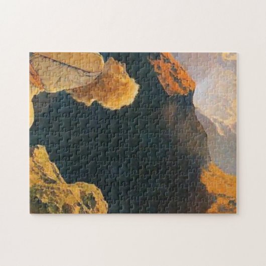 Wild Gänse von Maxfield Parrish Puzzle (Horizontal)