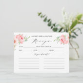 Wild Garden Dahlia Brautparty Game RECIPE (Stehend Vorderseite)