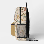 Wild Garden Floral Beiger Rucksack (Rechts)
