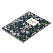 Wild Garden Floral Personalisiert Notebook Notizblock (Linke Seite)