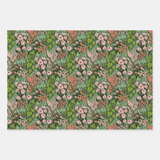 Wild Garden Geschenkpapier Set (Vorderseite 2)