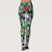 Wild Garden..... Leggings (Rückseite)
