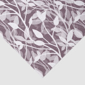 Wild Garden Mist Modern Botanical Foliage plum Seidenpapier (Ausschnitt)