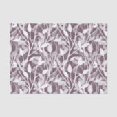 Wild Garden Mist white botanical foliage plum Seidenpapier (Vorderseite)