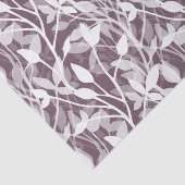 Wild Garden Mist white botanical foliage plum Seidenpapier (Ausschnitt)